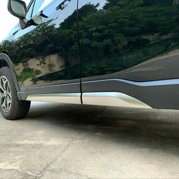 Nerūdijančio Plieno, Šoninės Durys Kūno Liejimo Padengti Apdaila 4pcs už Subaru Forester 2019