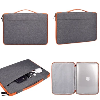 Nešiojamas Rankovėmis Maišelį 13.3 14 15.6 colių Nešiojamojo kompiuterio Krepšys Case For Macbook Dell, HP, Asus, Lenovo Notebook Rankovės Padengti