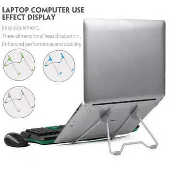 Nešiojamojo Kompiuterio Stovas Nešiojamų Planšetinio Kompiuterio Laikiklį Metalo Rankena Priedai, Mobiliojo Telefono Laikiklis Laikiklis MacBook