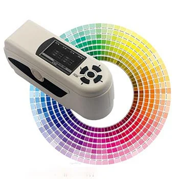Nešiojamų Kolorimetrą Spalvos Matuoklis 8mm Skersmens Matavimo Diafragmos NR200 Precison Universalus Chromatines Metrų Spalvų skirtumas Matuoklis
