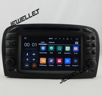 Octa core IPS ekranas Android 10 Car DVD GPS radijo Navigacijos Benz SL Klasė R230 su 4G/Wifi DVR OBD