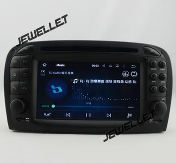 Octa core IPS ekranas Android 10 Car DVD GPS radijo Navigacijos Benz SL Klasė R230 su 4G/Wifi DVR OBD