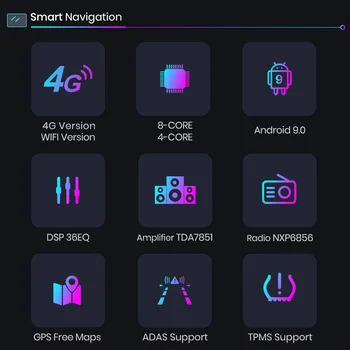 ONKAR Automobilių DVD Grotuvas Hyundai Elantra 2012-2016 Dvigubo Din Android 9.0 Automobilių GPS Navigacijos Galvos Vienetas Automobilio Radijo BT5.0