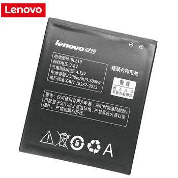 Originalus Lenovo Atsarginės BL219 2500mAh mobiliojo Telefono Baterija Lenovo A768T A850+ A880 A889 A890E A916 S810T S856 Telefono