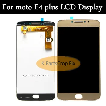 Originalą Motorola Moto E4 Plius LCD Ekranas Touch Screen Mobilusis Telefonas, skaitmeninis keitiklis Asamblėjos atsarginės Dalys moto e4plus