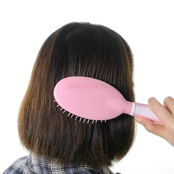Oro Pagalvė Šukos Nešiojamų Namų Masažo Pagalvėlė Anti Static Plaukų Cilindrų Plastiko Briaunomis Šukos Optikos Hairbrush Kirpyklų Reikmenys