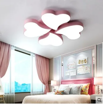 Pagrindinis miegamasis šviesa, šiltas, romantiškas LED lubų šviesos kūrybos kambarį šviesos paprasta šiuolaikinės ultra-plonas šviesos restoranas