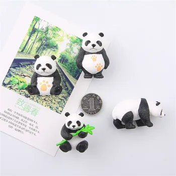 Panda anime veiksmų skaičius, prefektas kokybės 3d šaldytuvas magnetai klasikinis žaislai vaikams namų puošybai