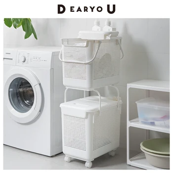 Patinka-tai Japonijos importuotų iškaltas su dangteliu trukdo namų vonios kambarys klasifikacija nešvarių drabužių saugojimo krepšys skalbimo baske