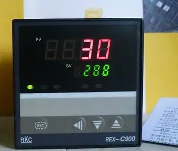 PID Skaitmeninis Temperatūros Reguliatorius REX-C900 100-240VAC 0-400 SSR Produkcija