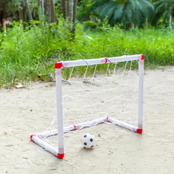 Plastikiniai, Baltos Vaikų Futbolo Net Futbolo Ju Futbolo Kamuolys, Net Patvarus Lauko Žaidimas Vartininkas Praktinių Nešiojamų