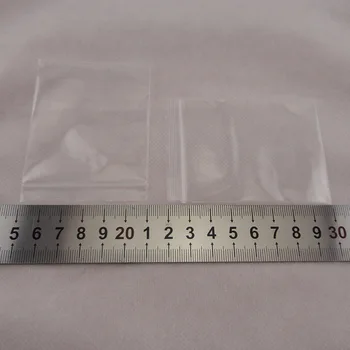 Plastikiniai Zip Lock Bags Aišku, Poli Ziplock Maišą Reclosable maišeliai Mini metalo elementus(Dydis: 4*6cm - 12*17cm: Skaidri)