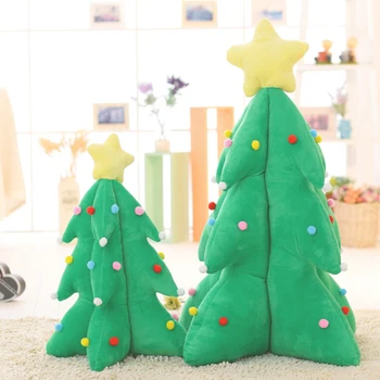 Pliušas Gyvūnams Naujų Animacinių filmų Kalėdų Eglutė iškamša Žaislas LED Nakties Vaikai Minkštas Pliušinis Lėlės Kalėdų Dovanos