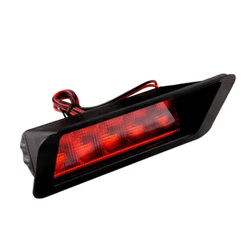 POSSBAY Universalus Raudona 5SMD LED, DC12V Automobilių Trečiųjų 3 Stabdžio Stabdymo Uodegos Šviesos Lempos Praktinių Galiniai Waring Žibintai