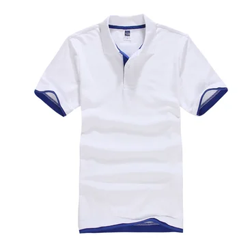 Prekių ženklų Camisa masculina Polo Marškinėliai Vyrams Medvilnės trumpomis Rankovėmis Vyrų Polo Marškinėliai Sportsjerseysgolftennis Plius Dydis Vyrų Top15 spalvų