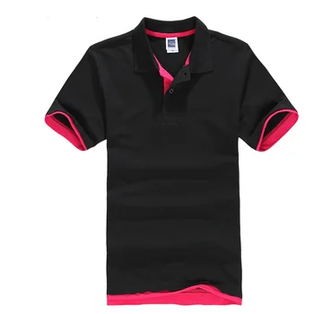 Prekių ženklų Camisa masculina Polo Marškinėliai Vyrams Medvilnės trumpomis Rankovėmis Vyrų Polo Marškinėliai Sportsjerseysgolftennis Plius Dydis Vyrų Top15 spalvų