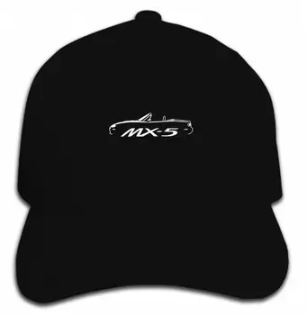 Print Custom Beisbolo kepuraitę Vyras Mazda Mx5 Įkvėpė Automobilių Grafinis Kepurę su Snapeliu bžūp
