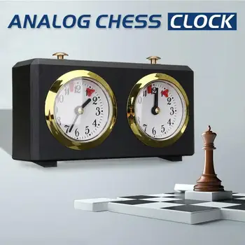 Profesinės Mechaninė Analoginis Šachmatų Laikrodis Žaidimas Laikmatis Tarptautinės Šachmatų Konkurencijos Laikmatis Nešiojamų Dovana I-GO Skaičius Aukštyn Žemyn