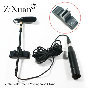 Profesionalių Muzikos instrumentų Kondensatoriaus Mikrofonas Viola Microfone už Shure AKG Samsonas Belaidžio ryšio Sistemos XLR Mini Siųstuvas