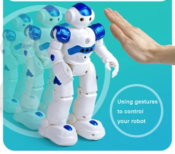 Protingas Robotas Kalėdinė Dekoracija Protingas Gestas Valdymo Programuojami Defender USB Robotas Naujųjų Metų Dovana Dekoro Noel Dropship