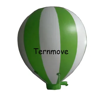 PVC helio balionas 0.18 mm PVC milžinišką pripučiamą reklamą plūduriuojantis helio balionas/ pripučiami karšto oro baliono parduoti