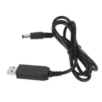 QC3.0 USB 12V 1.5 5.5x2.1mm Žingsnis Iki Linijos Keitiklio Kabelį, skirtas WiFi Router LED 77HA