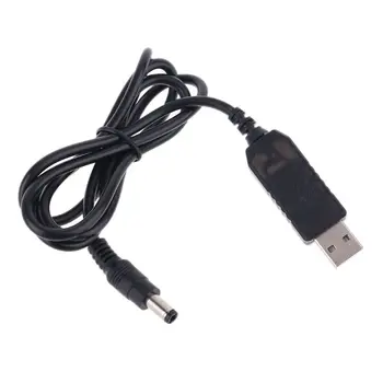 QC3.0 USB 12V 1.5 5.5x2.1mm Žingsnis Iki Linijos Keitiklio Kabelį, skirtas WiFi Router LED 77HA