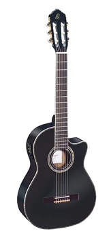 Rce141bk šeimos serijos pro klasikinė gitara su pikapas, Ortega