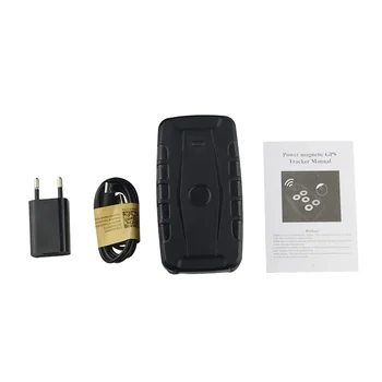 Realaus laiko stebėjimo Automobilių magnetas GSM GPS tracker nemokama platforma su mobiliojo telefono APP 20000mAh baterija LK209C Su dėžute
