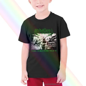 Retas Vtg Sepultura Posse Kelionių Vaikų Kid T-shirt Sz L Roko Išėjimo Metalo Slayer Liguistas Angelas