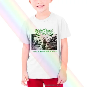 Retas Vtg Sepultura Posse Kelionių Vaikų Kid T-shirt Sz L Roko Išėjimo Metalo Slayer Liguistas Angelas
