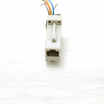 RJ45, kad DB9 RS232 nuoseklusis prievadas adapteris Ethernet converter DB9 male/female