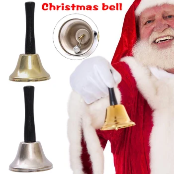 Santa Claus Barška Metalo Kalėdų Vertus Bell Vestuvių Renginiai, Kalėdų Dekoracijos FPing
