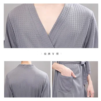 Seksualus, Moterų/Vyrų Chalatas Kimono Sleepwear Spa Chalatas, naktiniai drabužiai Unisex Pižamą Plius Dydis Mėgėjams Mantija Rinkiniai Pliurpalas ropa seksualus hombre