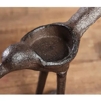 Senovinių Geležies Metalo Paukštis Stovi Žvakidė Žvakių Laikiklis Stalo Puošmena Namuose Šalis Ornamentu Dropship