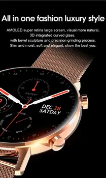 SG3 Smart Watch Moterų upgrad verions iš S20 SG2 EKG 390*390 Full HD Turas Jutiklinis Ekranas IP68 Vandeniui Smartwatch Vyrų Smart Grupė