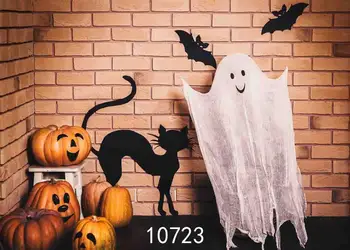 SHENGYONGBAO Vinilo Custom, Fotografija Backdrops Prop Helovinas Išvakarėse Helovinas tema fotostudijos Fono YS-107