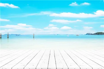 SHENGYONGBAO Vinilo Užsakymą Dekoracijos Fotografijos Backdrops Rekvizitai Paplūdimio tema fotostudijos Fono F20020-66