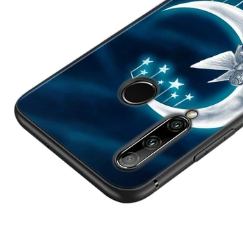 Silikoninis Minkštas Viršelis Fantazijos mėnulį Huawei P40 30 P20 Lite E Pro P Smart Z Plius 2019 P9 P10 Lite Telefono dėklas