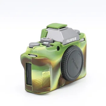 Silikono Odos Šarvai Atveju, Fotoaparato korpuso Dangtelį Raštas Vaizdo Objektyvas, Krepšys Fuji Fujifilm X-T100 XT100