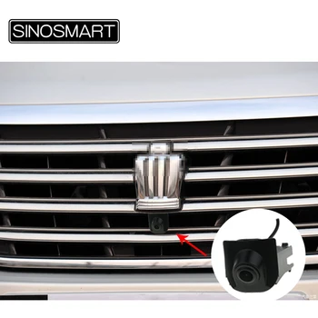 SINOSMART Aukštos Kokybės HD Automobilio Vaizdas iš Priekio Stovėjimo Specialus Logotipas Kamera Toyota Crown 2011-2013 m. Plastikinės Grotelės Emblema