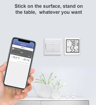 Smart Bluetooth 5.0 Elektroninis Ekranas, Skaitmeninis Displėjus, Temperatūros Drėgmėmačiu Diktofonas Buitiniai Oro Kondicionavimo Sistema Partnerių Patalpose