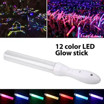 SOLEDI 26*2.7 cm Juokinga Light Stick Įvykių LED Naktį Švytintys LED Glow Stick Baras Šalies Prekių Uždarus Patvarus Koncertai