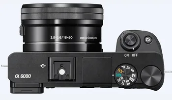 Sony A6000 Veidrodžio Skaitmeninis Fotoaparatas ILCE-6000L su 16-50mm Objektyvu -24.3 MP-Full HD Video (Nauja)