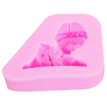 Sophronia Laipiojimo Kūdikių 1pcs UV Papuošalai Silikono Formos Epoksidinės Pelėsių Papuošalai Priėmimo 