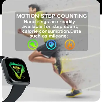 Sporto Veiklos Fitness Tracker Apyrankę Smart Stebėti Širdies ritmą, Kraujo Spaudimą, Stebėti Telefono Mate 