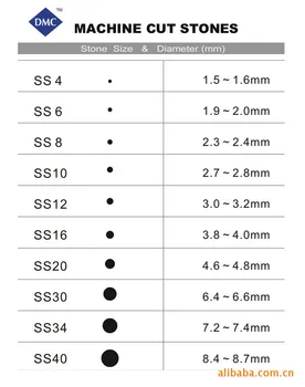 SS30 (4.6-4.8 mm) .40gross/5760pcs aukštos kokybės lygį nemokamas pristatymas stiklo hot fix dmc prarasti karoliukai cirkonio motyvas akmenys