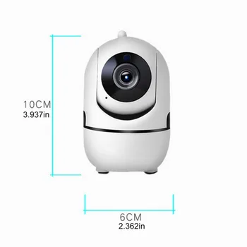 Stebėjimo Kameros Su WIFI 1080P Dviem Būdais AUDIO Baby Monitor infraraudonųjų SPINDULIŲ Naktinio Matymo Belaidė vidaus Patalpų vaizdo Kamera