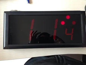 Svečių Pager skambinimo Sistemos Padavėjo Ycall Paslaugų Hotel Įranga 1pcs LED Ekranas Su 2vnt Žiūrėti pranešimų gaviklio Ir 8pcs Skambinimo Mygtuką