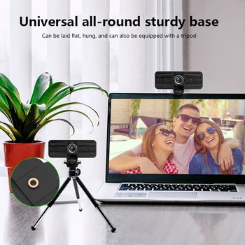 T16S 1080P HD Kamera, Fotoaparatas, USB 2.0 Disko-nemokamai Rankinis Fokusavimas Kompiuterio Kamera Su Mikrofonu, Skirtas Tiek Nešiojamas Ir Darbastalio